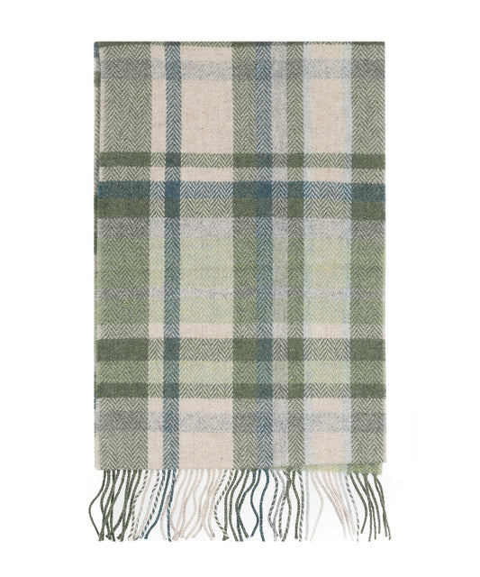 Lambswool Scarf 30X210CM | Green