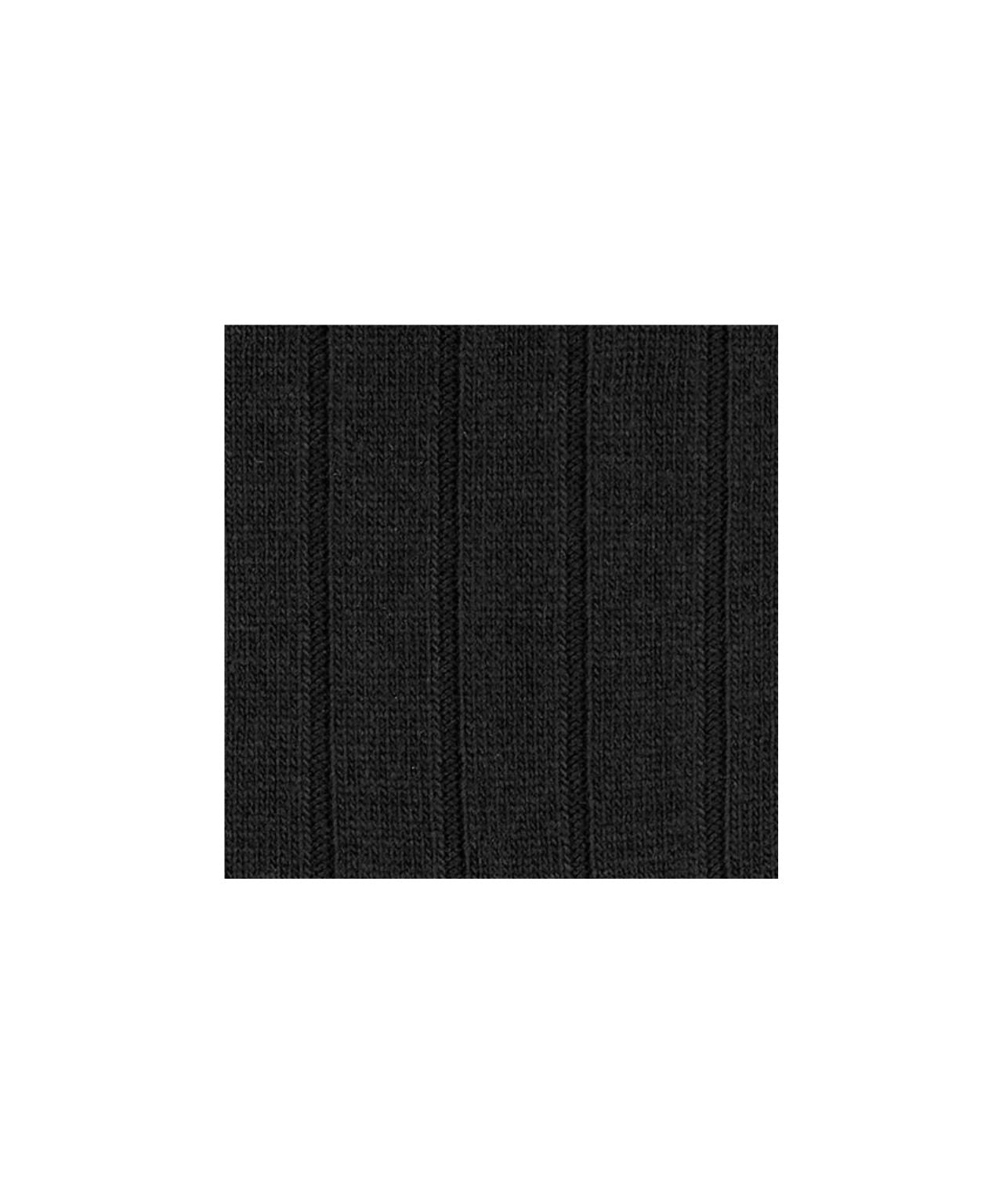 Lhasa Rib Men's Socks | Black