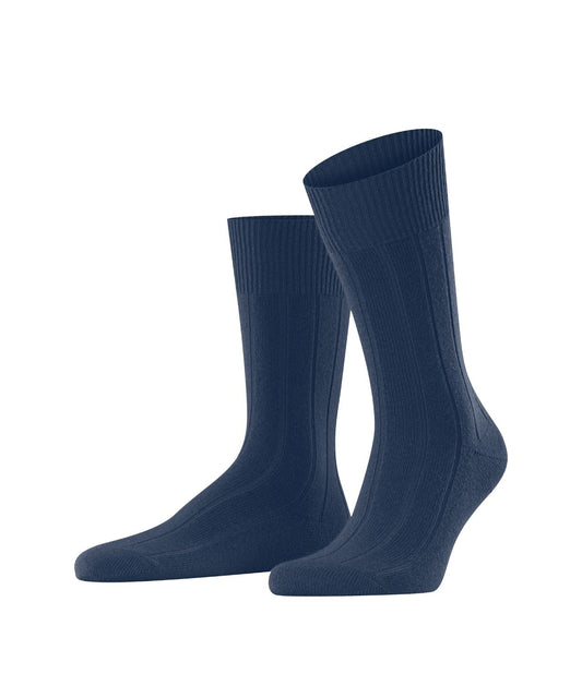 Lhasa-Rippsocken für Herren | Blau