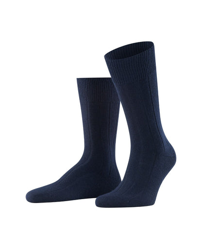 Lhasa-Rippsocken für Herren | Dunkelblau