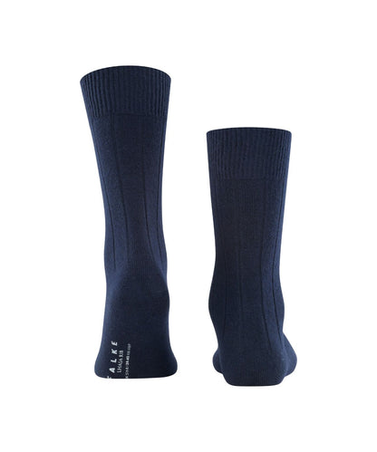 Lhasa-Rippsocken für Herren | Dunkelblau