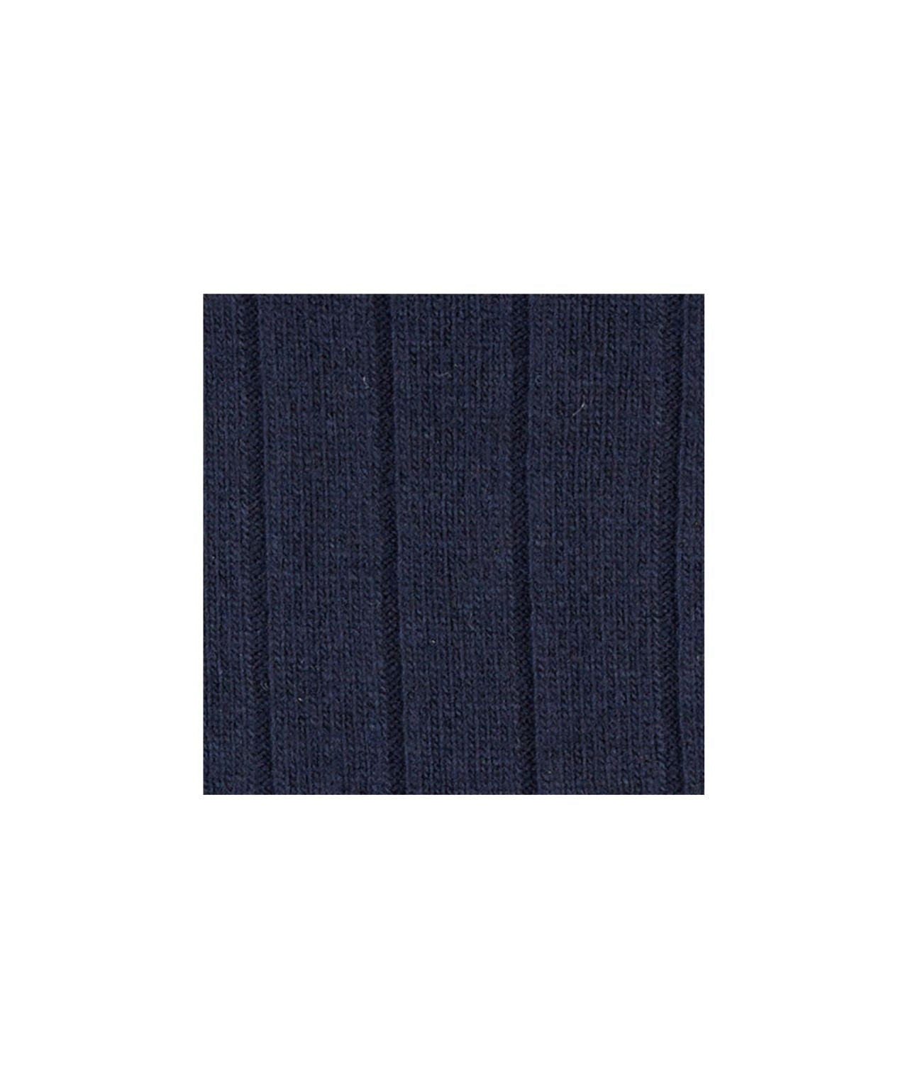 Lhasa-Rippsocken für Herren | Dunkelblau