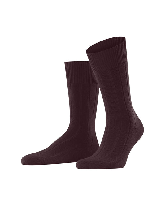 Lhasa-Rippsocken für Herren | Rot