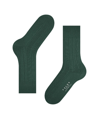 Lhasa Rib Men's Socks | Green