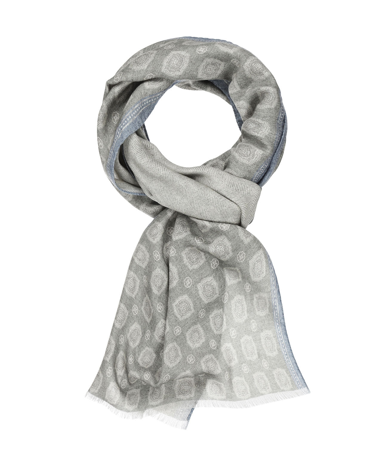 Sjaal Wol 40X180cm | Grijs