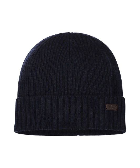 Barbour Carlton Beanie Hat | Navy Blue
