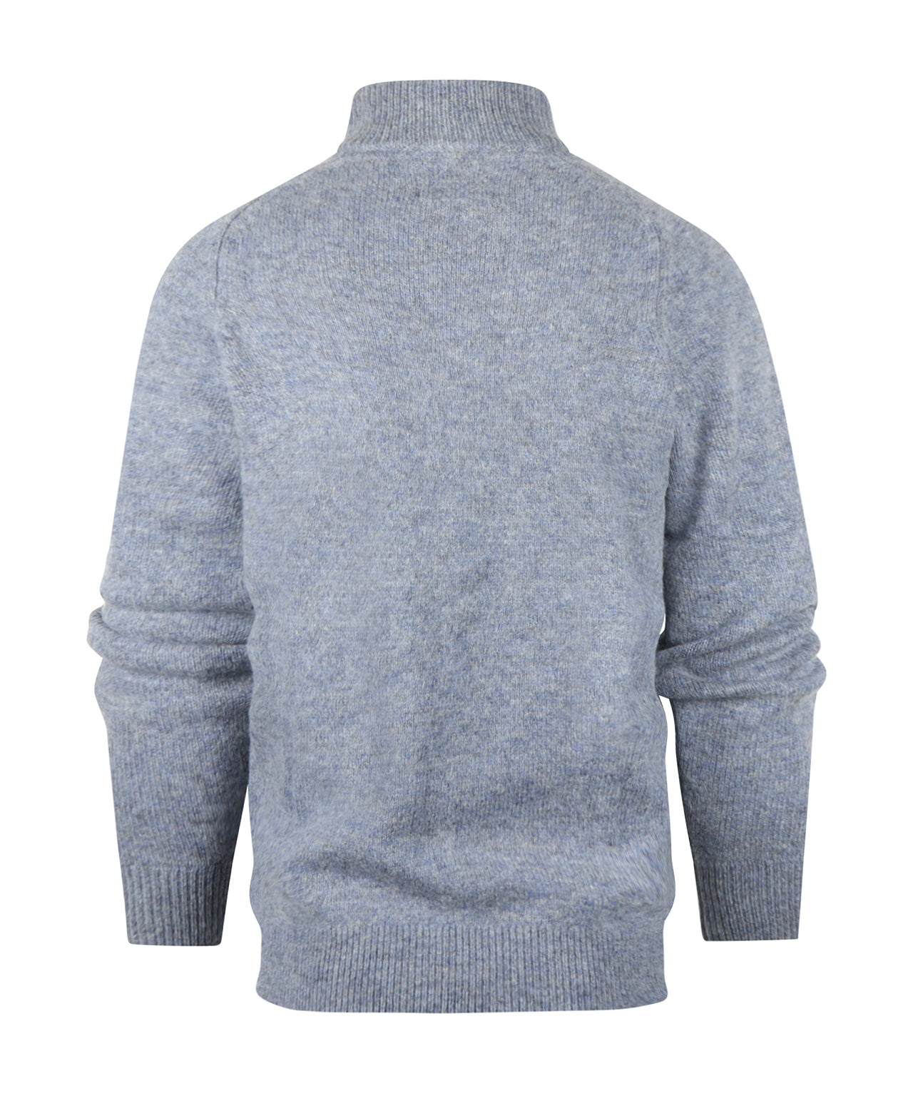 Barbour Talder Half Zip Strickpullover | Blau