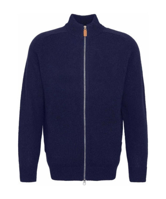 Barbour Talder Zip Through | Navy Blue