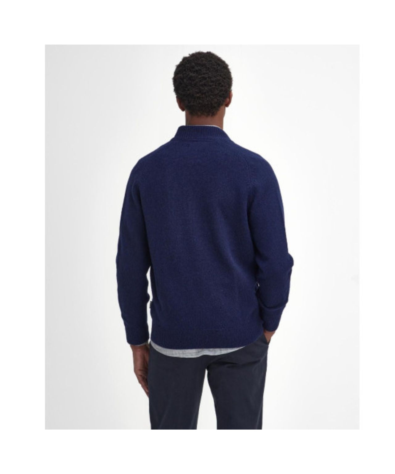 Barbour Talder Zip Through | Marineblau