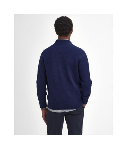 Barbour Talder Zip Through | Marineblau