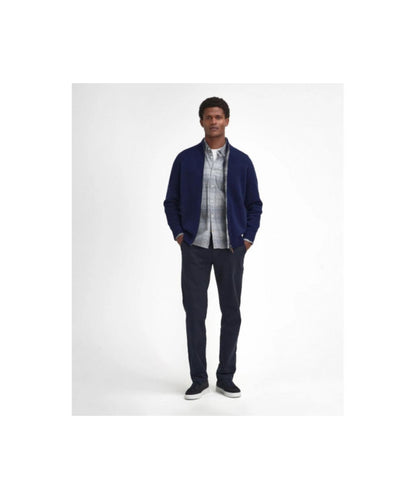 Barbour Talder Zip Through | Marineblau