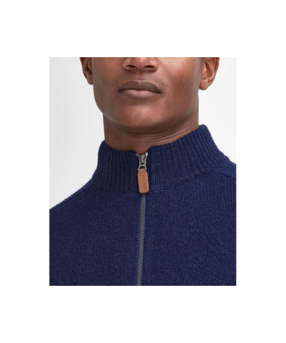 Barbour Talder Zip Through | Marineblau