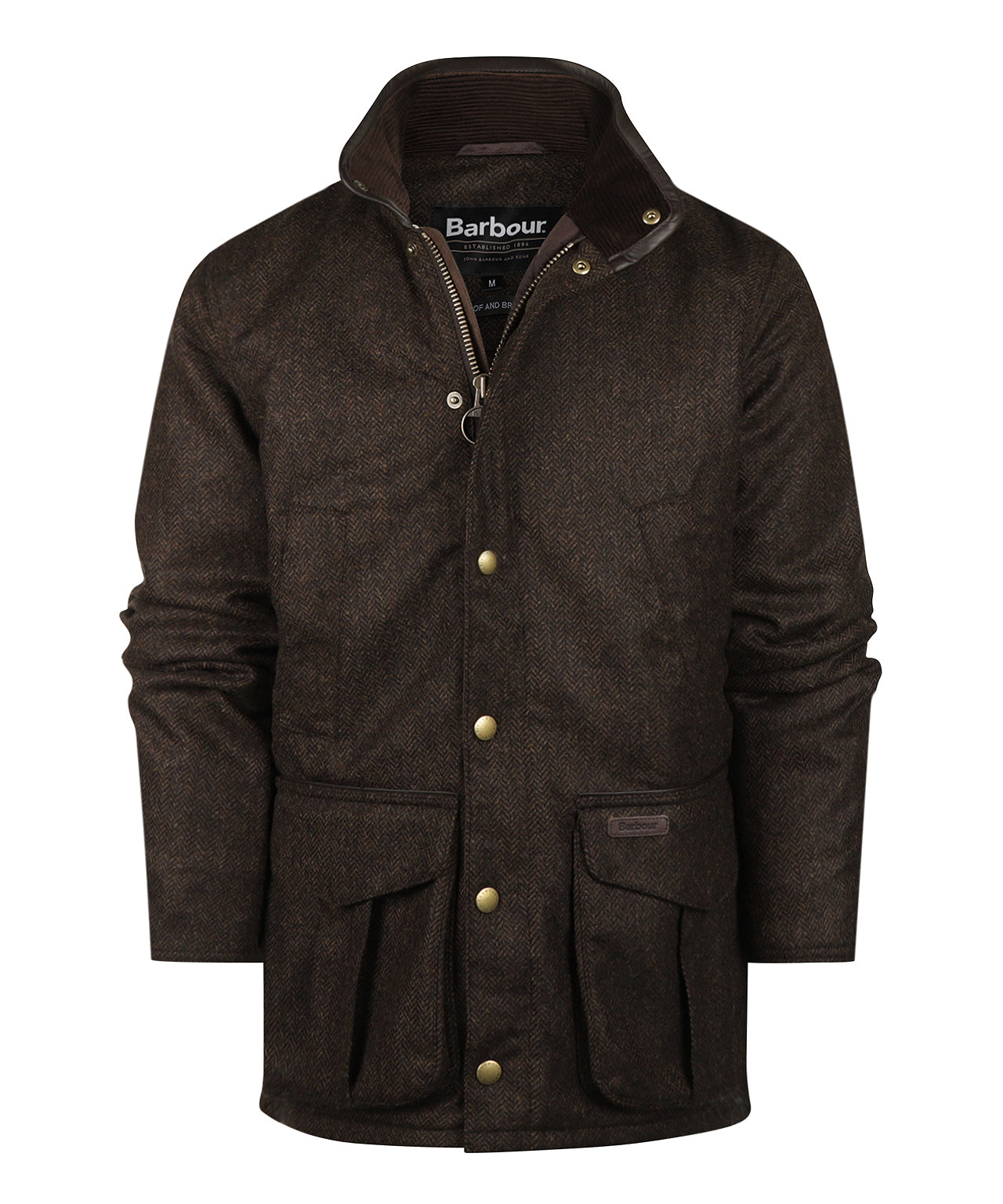 Hereford Tweed Wool Jacket | Brown