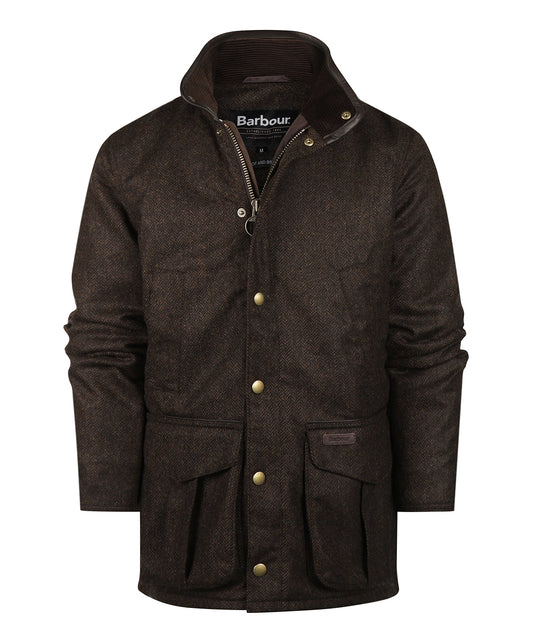 Hereford Tweed Wool Jacket | Brown