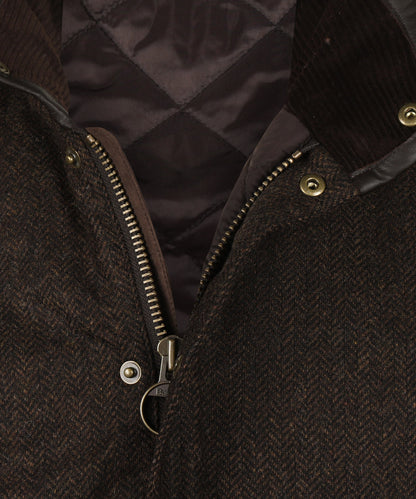 Hereford Tweed Wool Jacket | Brown