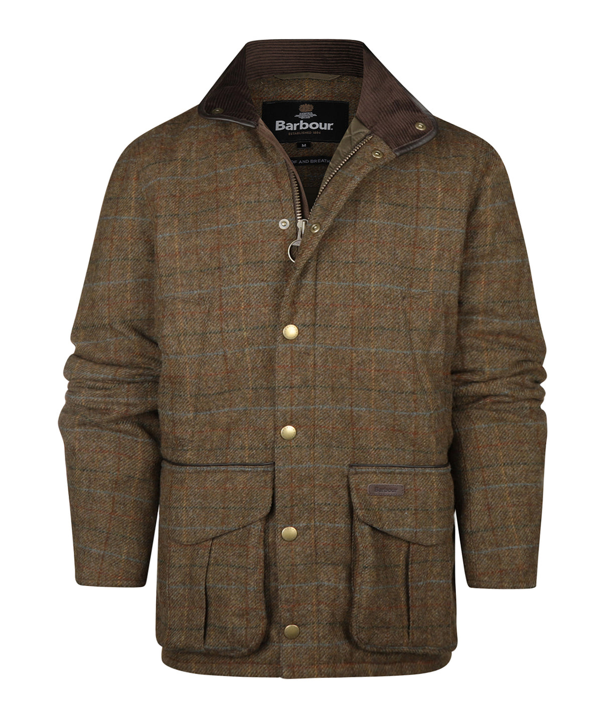 Barbour Hereford Tweed Wool Jacket | Green