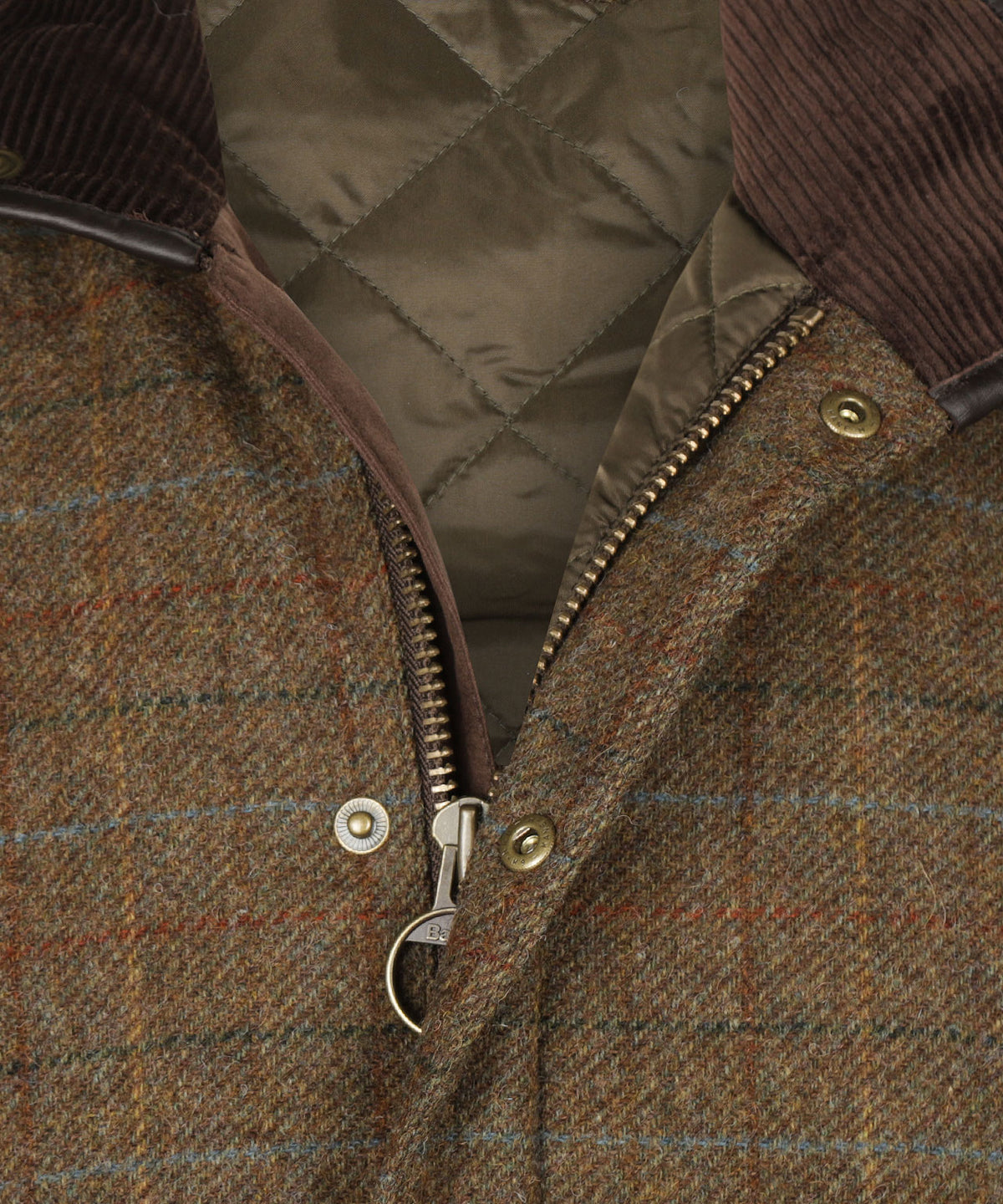 Barbour Hereford Tweed Wool Jacket | Green