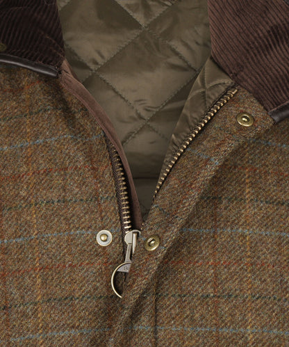 Barbour Hereford Tweed Wool Jacket | Green
