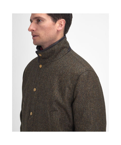 Barbour Hereford Tweed Wool Jacket | Groen