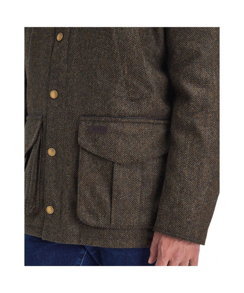 Barbour Hereford Tweed Wool Jacket | Groen