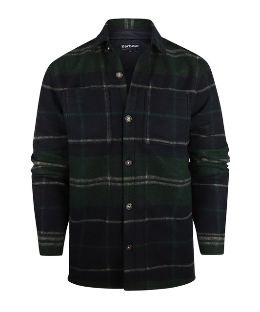Chapter Tailored Check Overshirt | Groen Blauw Ruit