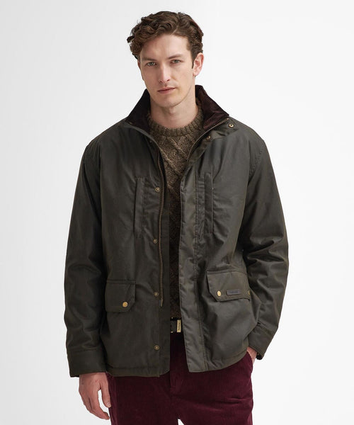Barbour Sleddale Wax Jacket | Groen