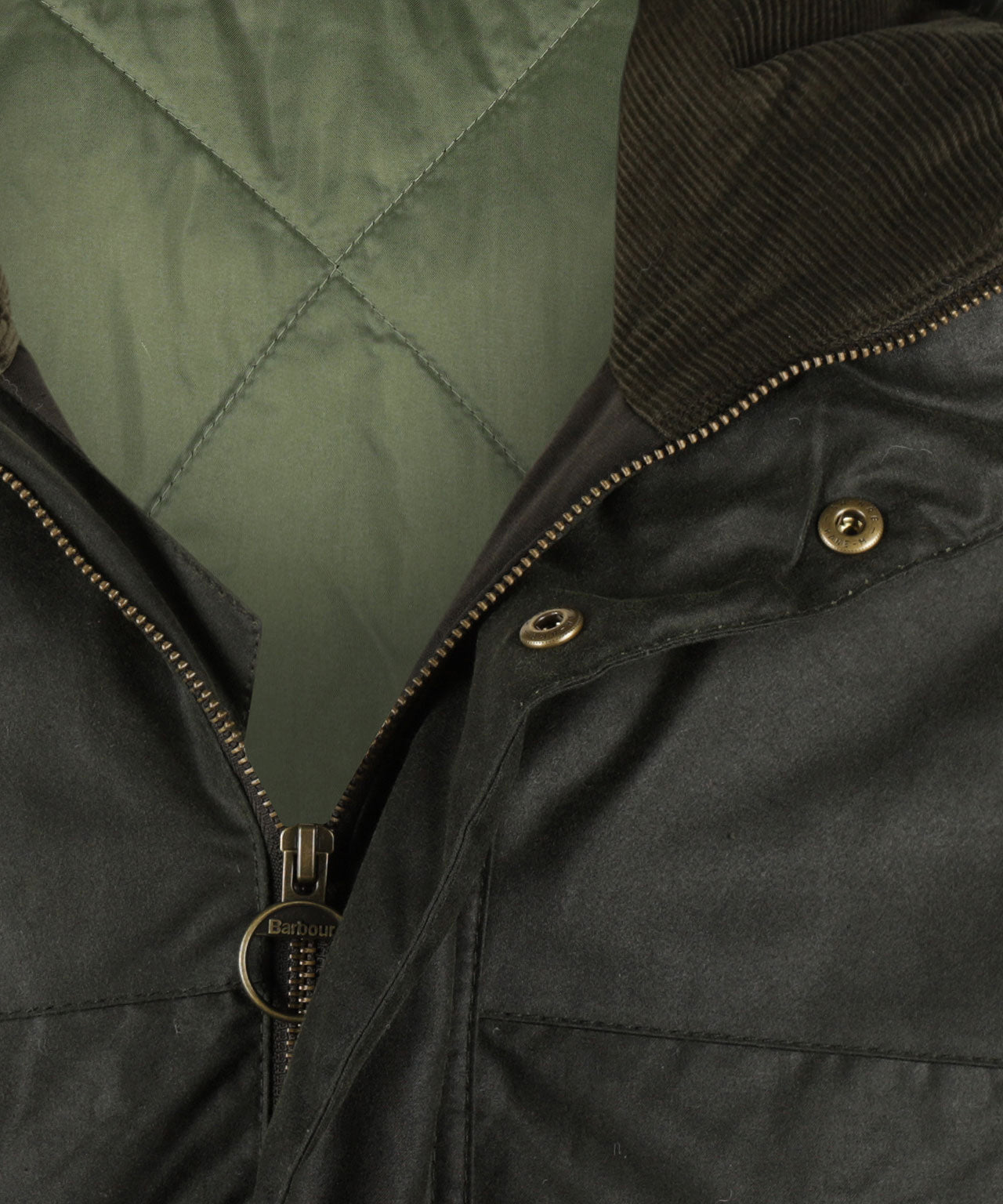 Bleaberry Wax Jacket | Fern