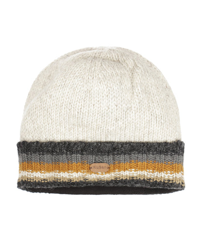 Muts Wol Fleece Lining | Havermoutkleur