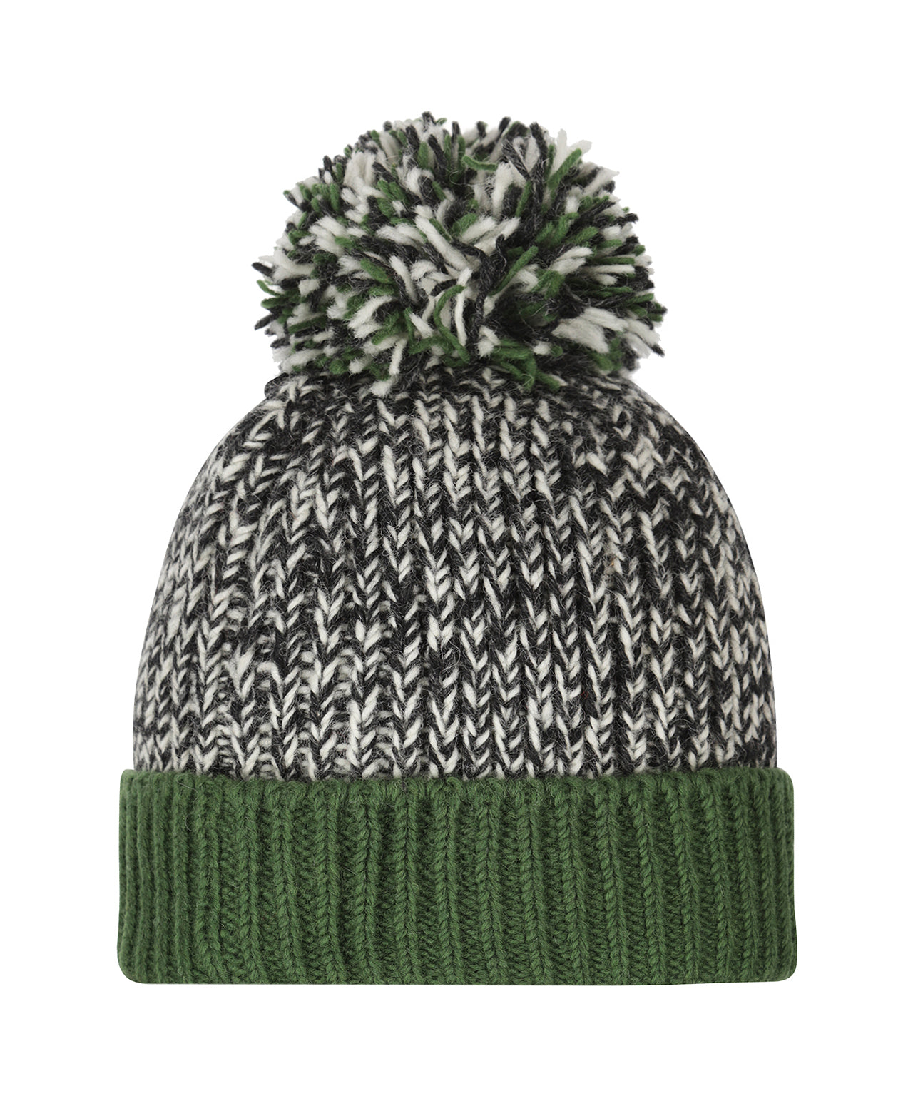 Muts Wol Fleece Lining | Green Marl