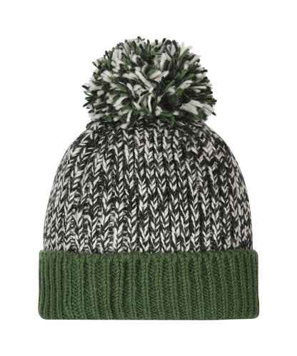 Muts Wol Fleece Lining | Green Marl
