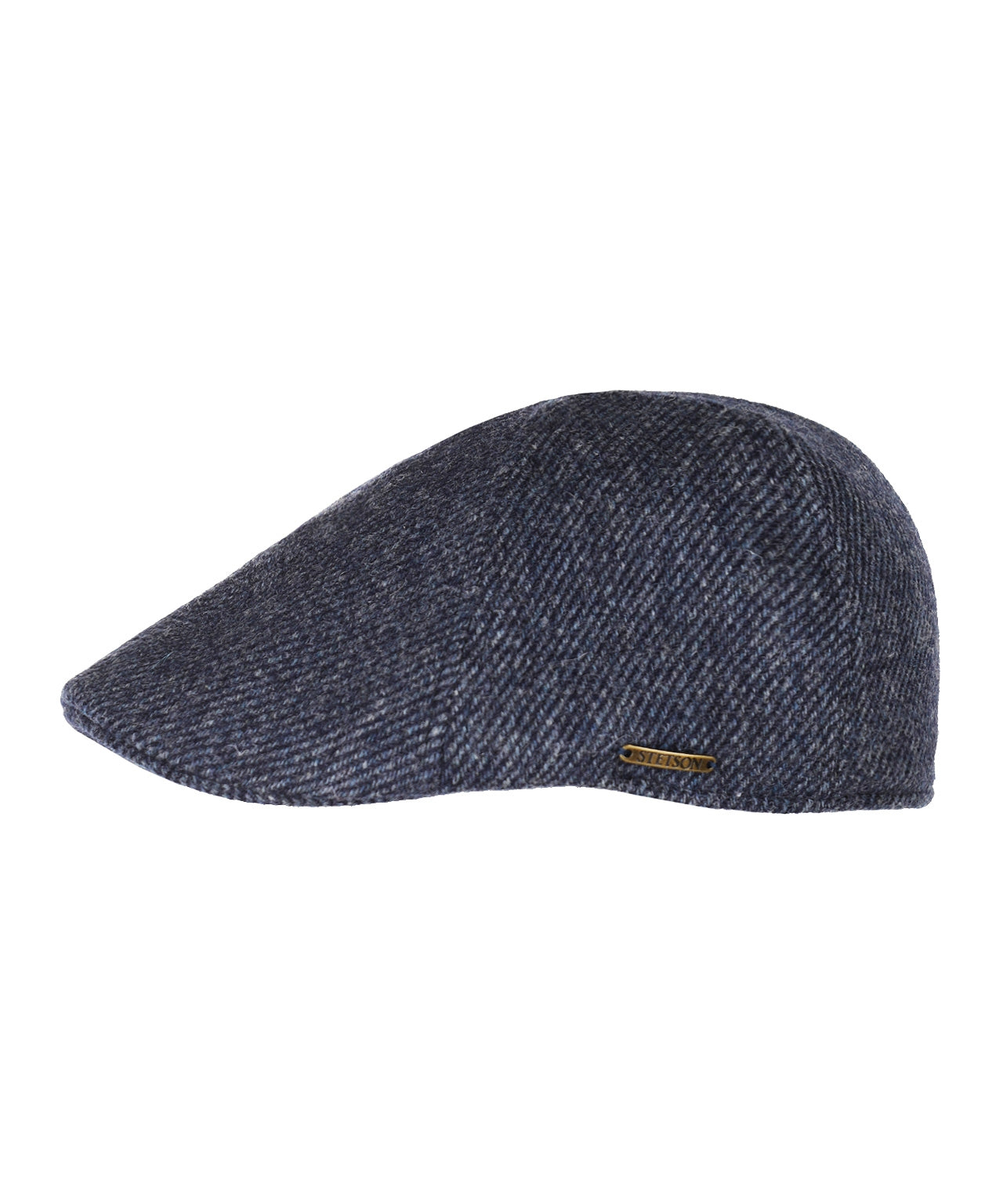 Texas Wool | Blauw Melange streep