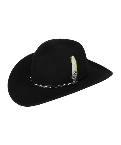 Stetson Western Vitatafelt | Schwarz