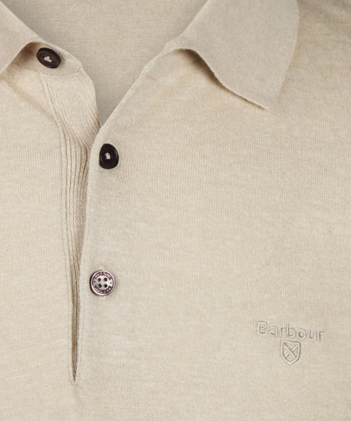 Barbour Buston Knit Polo | Wit
