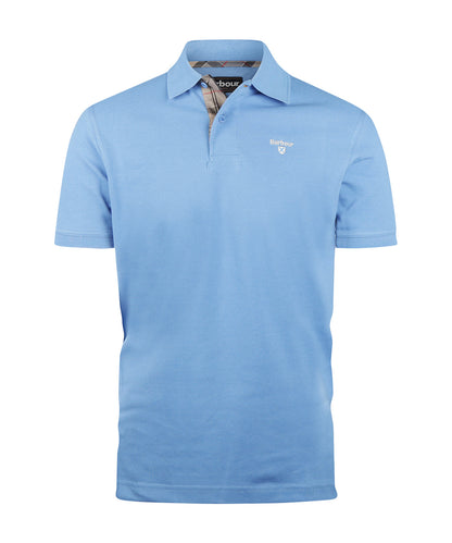 Barbour Tartan Pique Polo | Blue