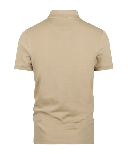 Barbour Tartan Pique Polo | Brown