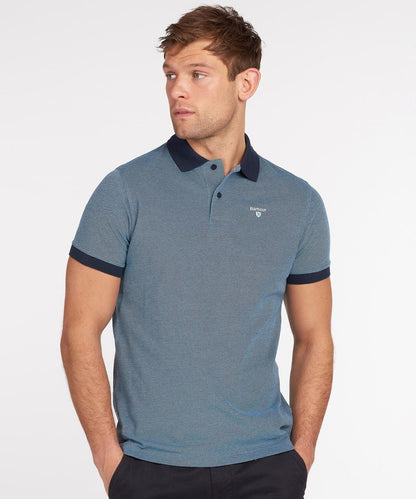Barbour Polo Essential Sports Mix | Night Blue