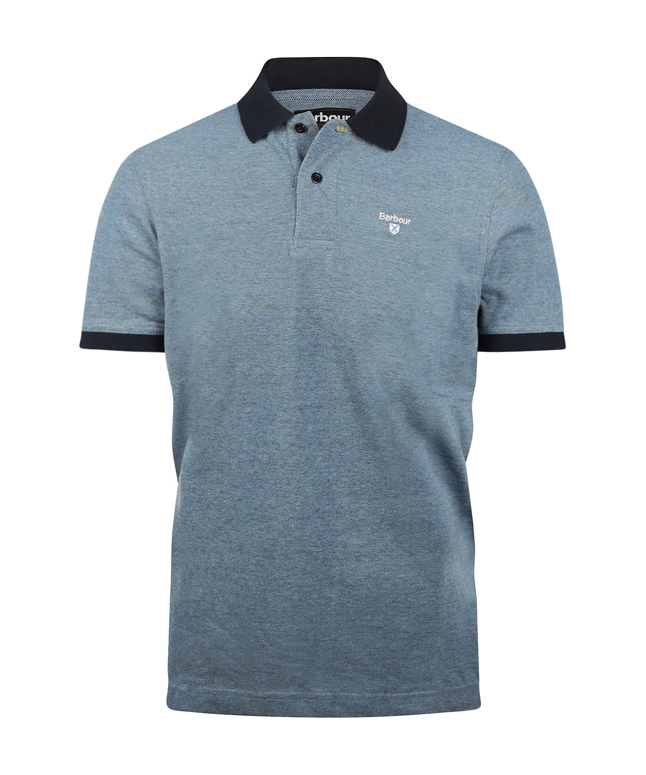 Barbour Polo Essential Sports Mix | Night Blue