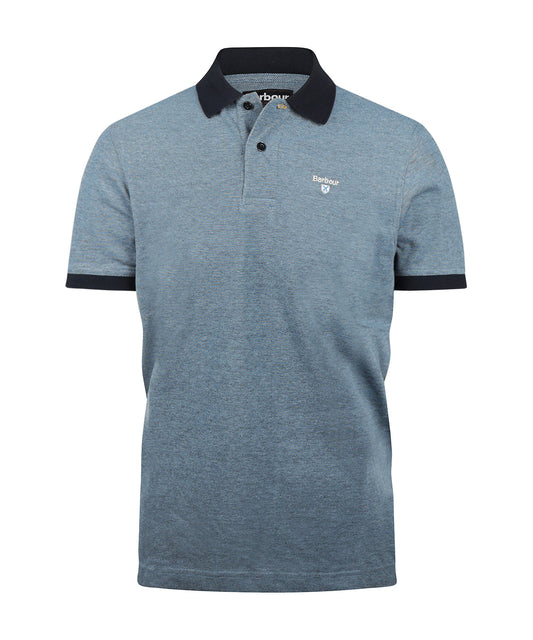 Barbour Polo Essential Sports Mix | Night Blue
