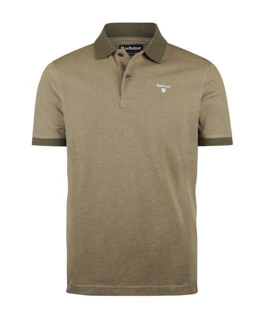 Barbour Polo Essential Sports Mix | Green
