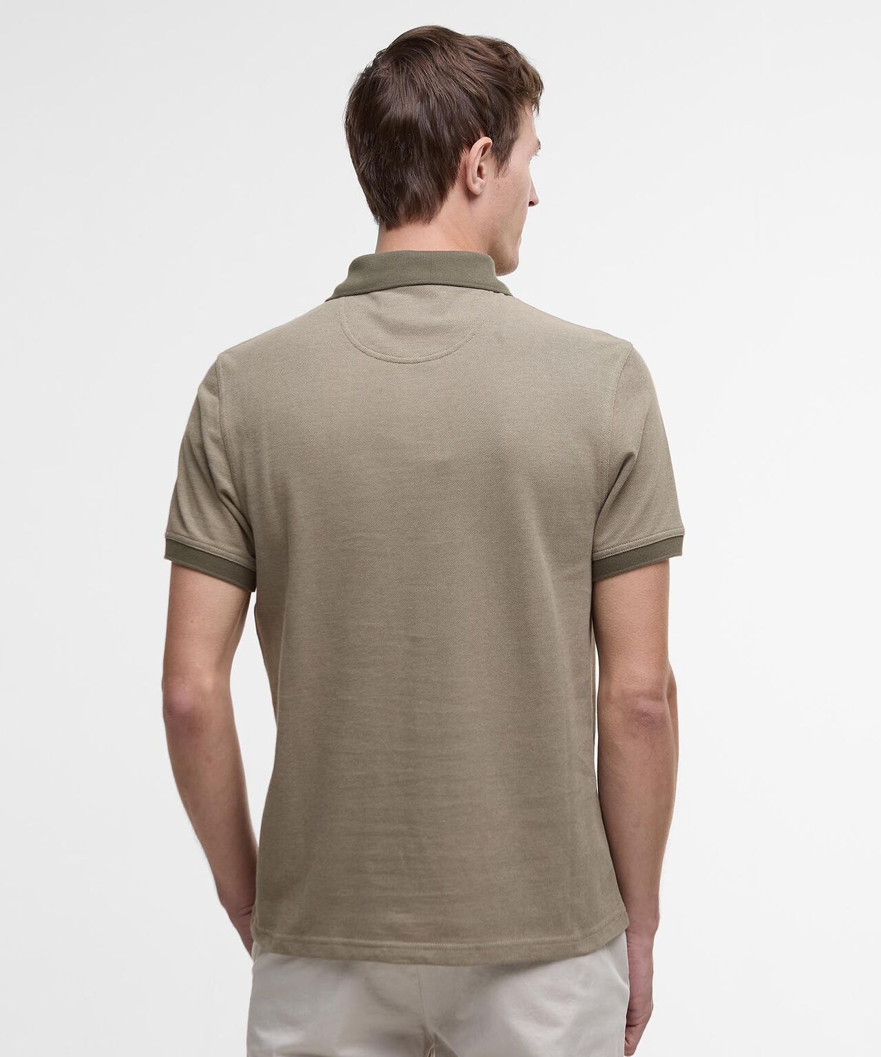 Barbour Polo Essential Sports Mix | Green