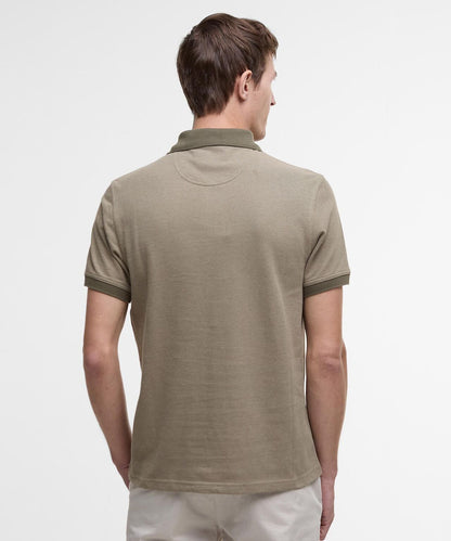 Barbour Polo Essential Sports Mix | Green
