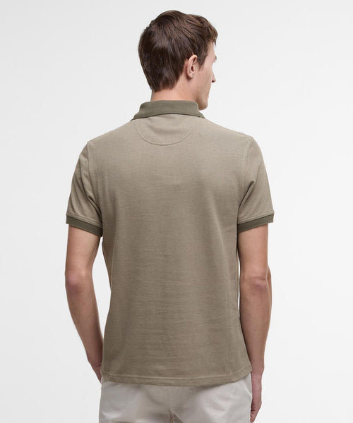 Barbour Polo Essential Sports Mix | Groen