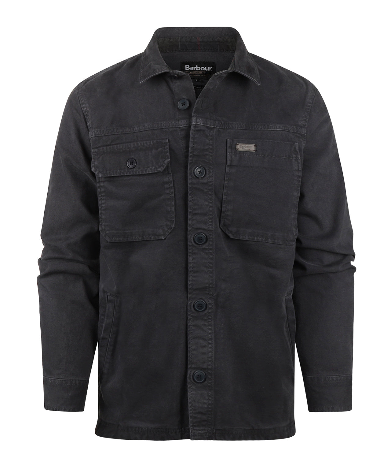 Lingfield Canvas Overshirt | Navy
