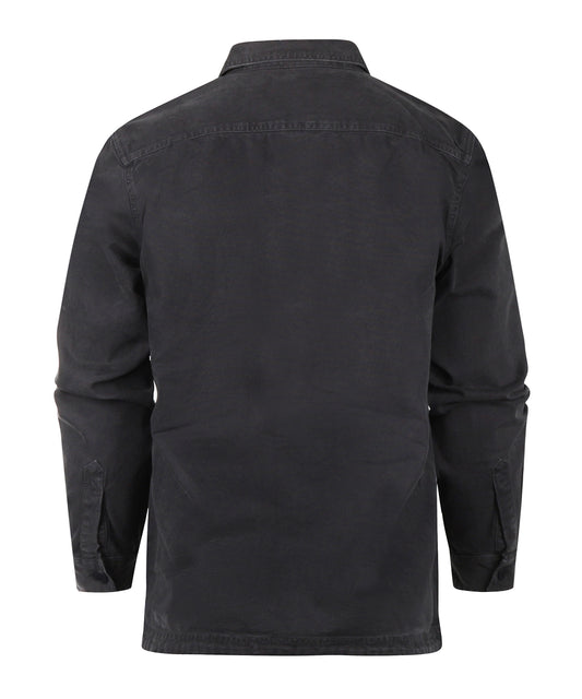Lingfield Canvas Overshirt | Navy