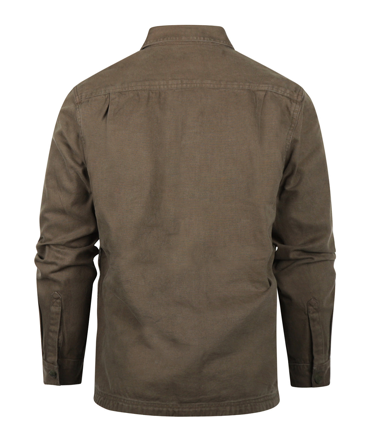 Lingfield Canvas Overshirt | Fern