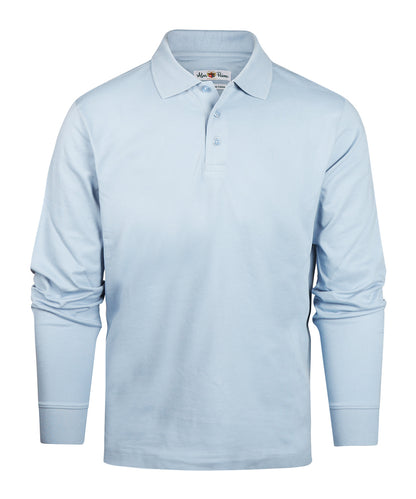 Reed Polo Langarm | Blau