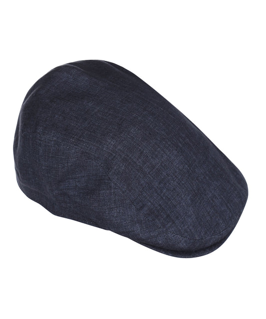 Klassieke Cap 100% Linnen | Indigo