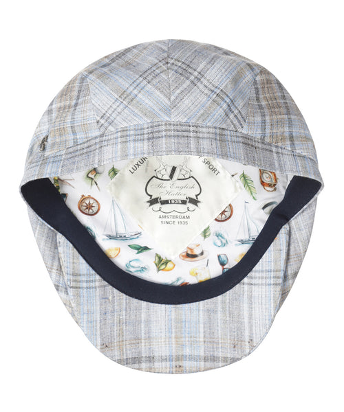 Klassieke Cap Linnen | Blauw