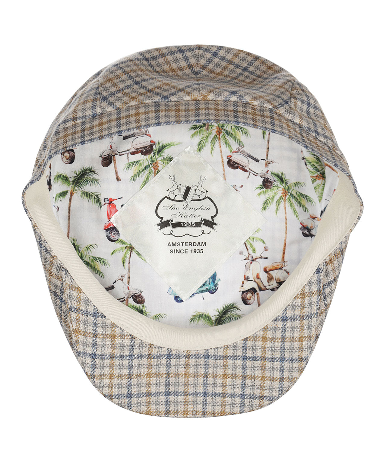 Classic Cap 53% Silk 47% Wool | Brown