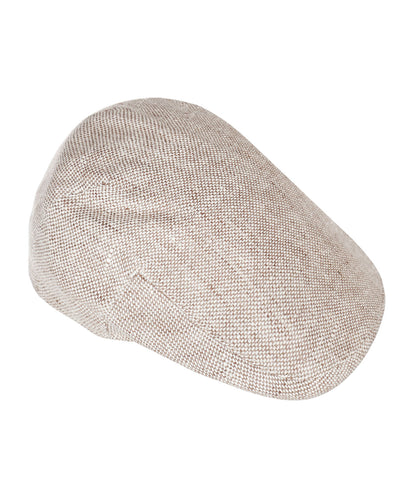 Klassieke Cap 100% Linnen | Licht Bruin
